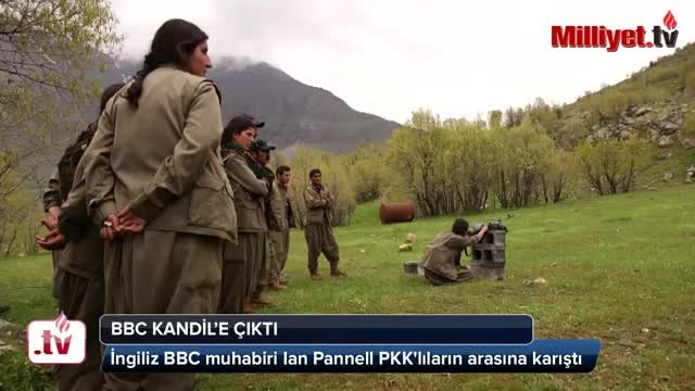 BBC Kandil’deki PKK’lıların yanına çıktı Videosu