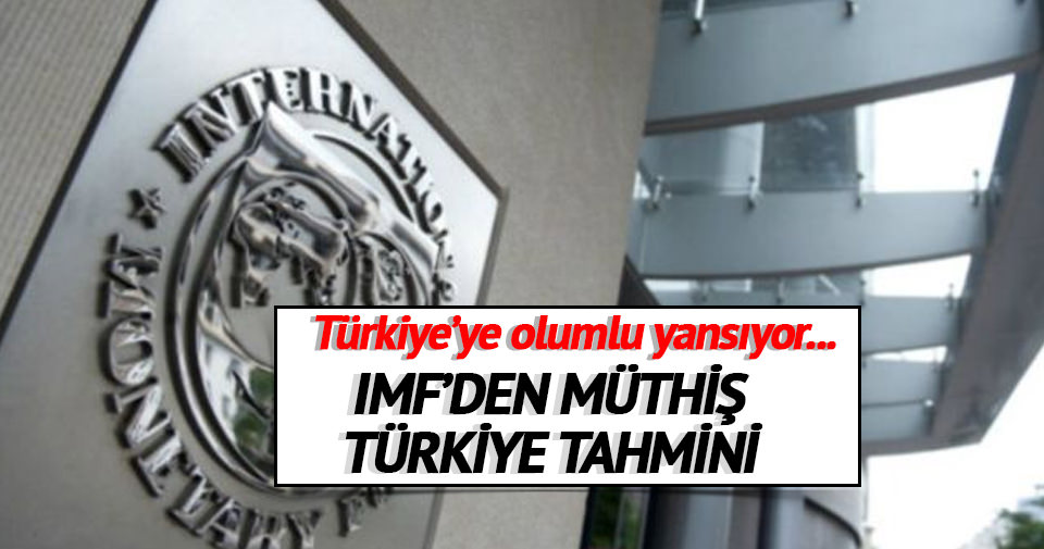 IMF Türkiye için büyüme tahminini yüzde 3,8’e yükseltti