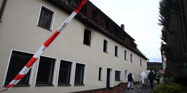 Almanya’da mülteci kabul merkezi yakınında patlama