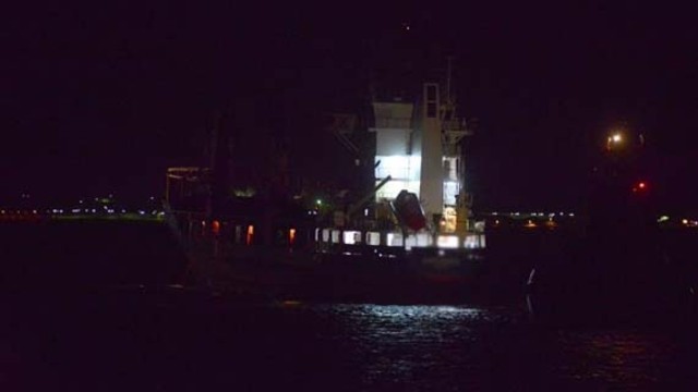 Çanakkale boğazında gemi kazası
