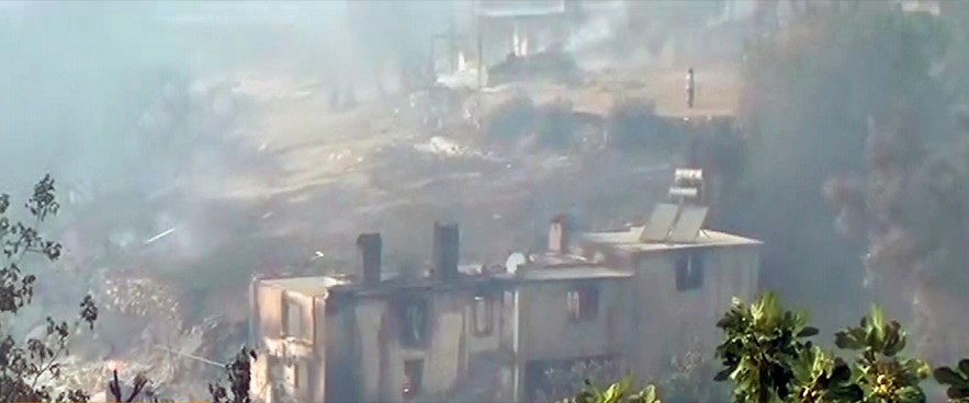 Muğla'da orman yangını