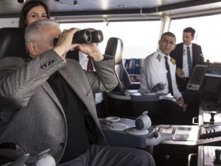 Başbakan Yıldırım İstanbula feribotla geldi