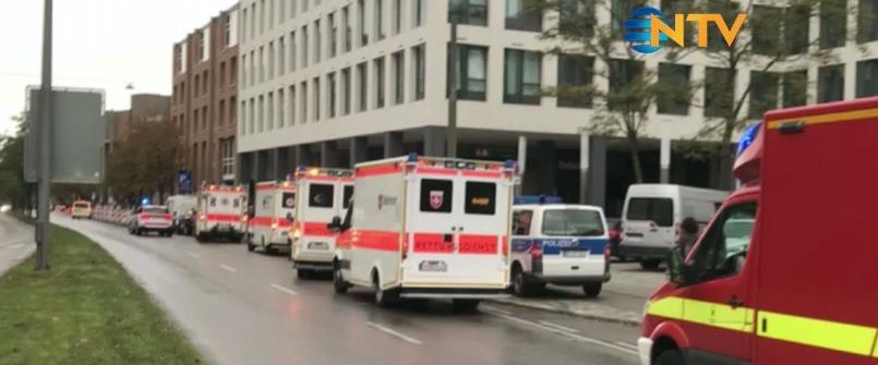 Münih'te bıçaklı saldırı 4 yaralı, 1 gözaltı