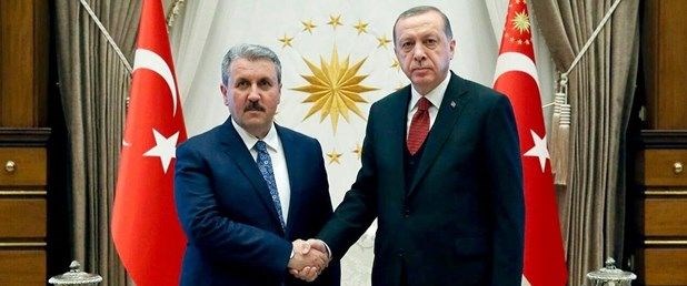 Destici’den Cumhurbaşkanı Erdoğan’a teşekkür ziyareti