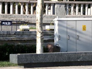 Taksimde bomba alarmı