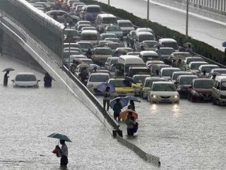Çinde yağışlar can aldı 9 ölü