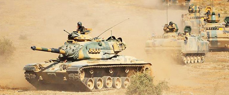 Habur Sınır Kapısı'nda askeri tatbikat