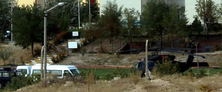 Niğde'de helikopter kazası 1 polis şehit